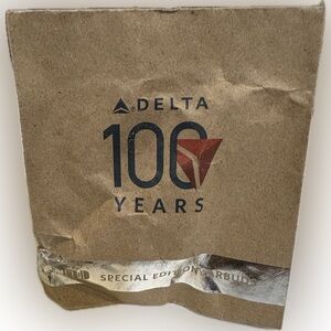 2025 DELTA 100 YEARS SPECIAL EDITION EARBUDS EARPHONES AIRLINE AIRLINES BUDS 3.5